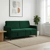 Sofa su saugojimo vieta Tamsiai žalia 172 x 78 x 87 cm