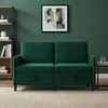 Sofa su saugojimo vieta Tamsiai žalia 152 x 78 x 87 cm