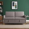 Sofa su saugojimo vieta Taupe 152 x 78 x 87 cm Poliesteris