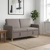 Sofa su saugojimo vieta Taupe 152 x 78 x 87 cm Poliesteris