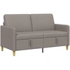 Sofa su saugojimo vieta Taupe 152 x 78 x 87 cm Poliesteris