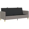 Sofa su saugojimo vieta Taupe 192 x 78 x 87 cm Poliesteris