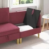 Sofa su saugojimu Audinys