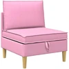 Sofa su saugojimu Audinys