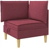 Sofa su saugojimu Audinys