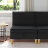 Sofa su saugojimu Audinys