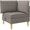 Sofa su saugojimu Audinys