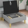 Sofa su saugojimu Audinys