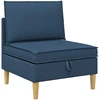 Sofa su saugojimu Audinys