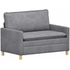 Sofa Šviesiai pilka 126 x 81 x 87,5 cm Poliesteris