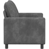Sofa Šviesiai pilka 126 x 81 x 87,5 cm Poliesteris