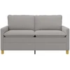 Sofa Šviesiai pilka 156 x 81 x 87,5 cm Audinys
