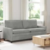 Sofa Šviesiai pilka 196 x 81 x 87,5 cm Aksomas