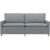 Sofa Šviesiai pilka 196 x 81 x 87,5 cm Audinys
