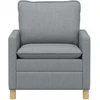 Sofa Šviesiai pilka 76 x 81 x 87,5 cm Audinys