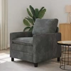 Sofa Šviesiai pilka 76 x 81 x 87,5 cm Poliesteris