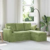 Sofa Šviesiai žalia 178 x 134 x 80 cm Aksomas