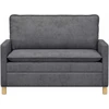 Sofa Tamsiai pilka 126 x 81 x 87,5 cm Poliesteris