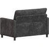 Sofa Tamsiai pilka 126 x 81 x 87,5 cm Poliesteris