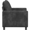 Sofa Tamsiai pilka 126 x 81 x 87,5 cm Poliesteris