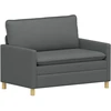 Sofa Tamsiai pilka 126 x 81 x 87,5 cm Audinys