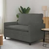 Sofa Tamsiai pilka 126 x 81 x 87,5 cm Audinys