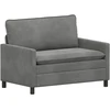 Sofa Tamsiai pilka 126 x 81 x 87,5 cm Aksomas