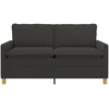 Sofa Tamsiai pilka 156 x 81 x 87,5 cm Audinys