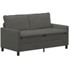 Sofa Tamsiai pilka 156 x 81 x 87,5 cm Audinys