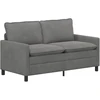 Sofa Tamsiai pilka 156 x 81 x 87,5 cm Aksomas