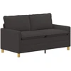 Sofa Tamsiai pilka 156 x 81 x 87,5 cm Audinys