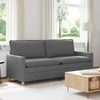 Sofa Tamsiai pilka 196 x 81 x 87,5 cm Audinys
