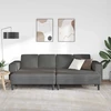 Sofa Tamsiai pilka 250 x 188 x 76 cm Kordūrinis audinys