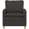 Sofa Tamsiai pilka 76 x 81 x 87,5 cm Audinys