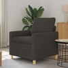 Sofa Tamsiai pilka 76 x 81 x 87,5 cm Audinys