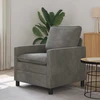 Sofa Tamsiai pilka 76 x 81 x 87,5 cm Aksomas