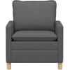 Sofa Tamsiai pilka 76 x 81 x 87,5 cm Audinys