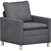 Sofa Tamsiai pilka 76 x 81 x 87,5 cm Poliesteris
