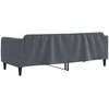 Lova Sofa, tamsiai pilkos spalvos, 80x200cm, aksomas