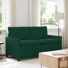 Sofa Tamsiai žalia 156 x 81 x 87,5 cm Aksomas