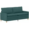 Sofa Tamsiai žalia 196 x 81 x 87,5 cm Audinys