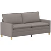 Sofa Taupe 196 x 81 x 87,5 cm Audinys
