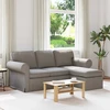 Sofa Tortora 195 x 138 x 80 cm audinys