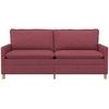 Sofa Vyno raudona 196 x 81 x 87,5 cm Audinys