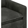 Sofa Sofos komplektas 2 vnt. Antracito Poliesteris