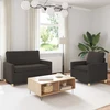 Sofa Sofos komplektas 2 vnt. Tamsiai pilka Audinys