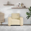 Sofa Sofos krėslas, kreminės spalvos, 100x78x84 cm, audinys