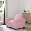 Sofa Sofos krėslas, rožinė, 100x77x82 cm, aksomas
