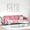 Svetainės sofa Rožinė 250 x 77 x 76 cm