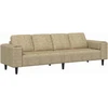 Svetainės sofa Šviesiai pilka 250 x 77 x 76 cm